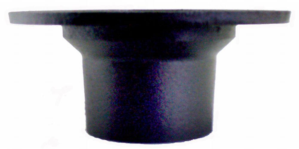 Black 4 x 3-1/2 in. No-Hub Cast Iron Closet Flange 