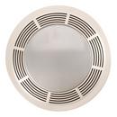 Broan White Bathroom Exhaust Fan in White 