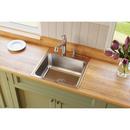 Elkay Lustrous Satin 22 x 22 in. Stainless Steel Single Bowl Drop-in Kitchen Sink in Lustrous Satin 