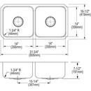 Elkay Lustrous Satin 22 x 22 in. Stainless Steel Single Bowl Drop-in Kitchen Sink in Lustrous Satin 