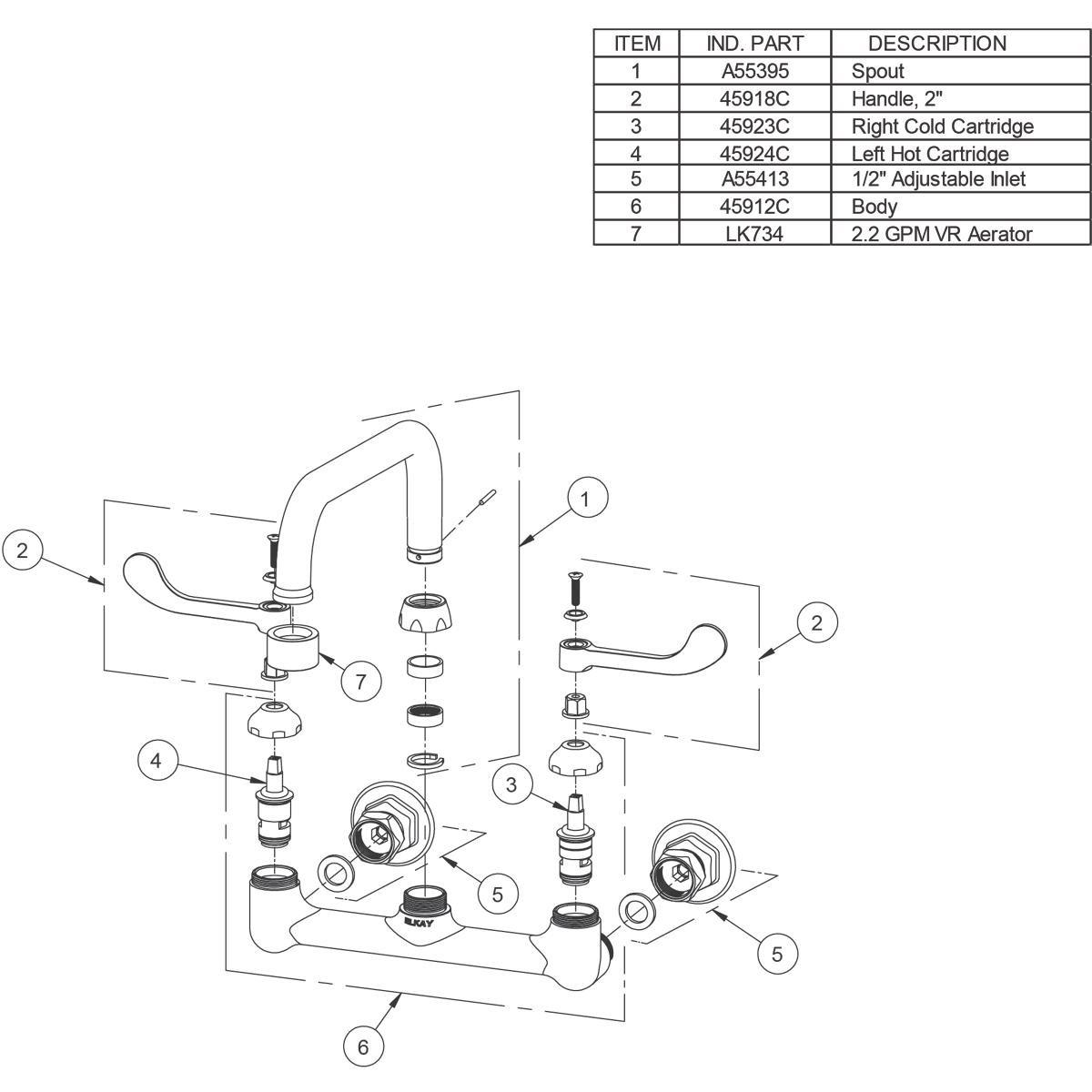 Elkay Brushed Satin 25 x 17 x 6-1/2 in. Drop-in Classroom Sink 