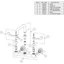 Elkay Brushed Satin 25 x 17 x 6-1/2 in. Drop-in Classroom Sink 