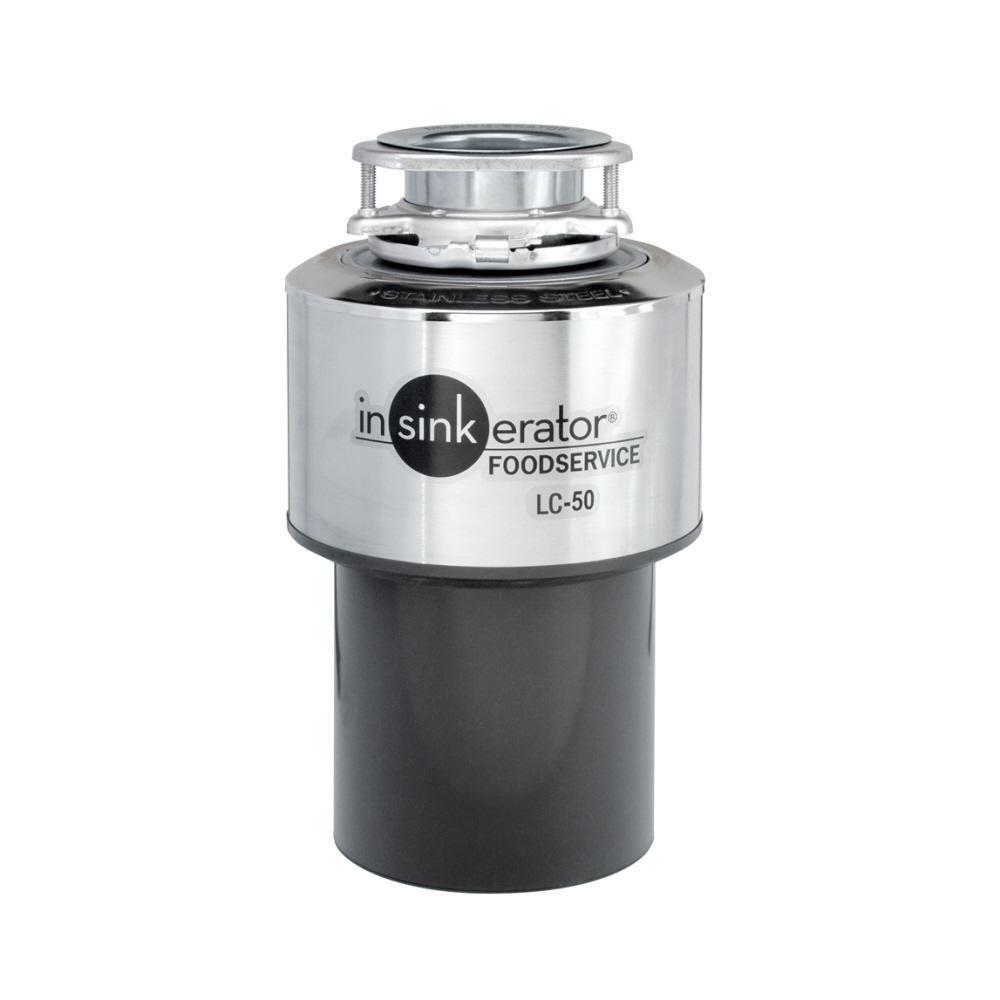 InSinkErator&reg; Stainless Steel Continuous Feed Light Commercial Garbage Disposal 