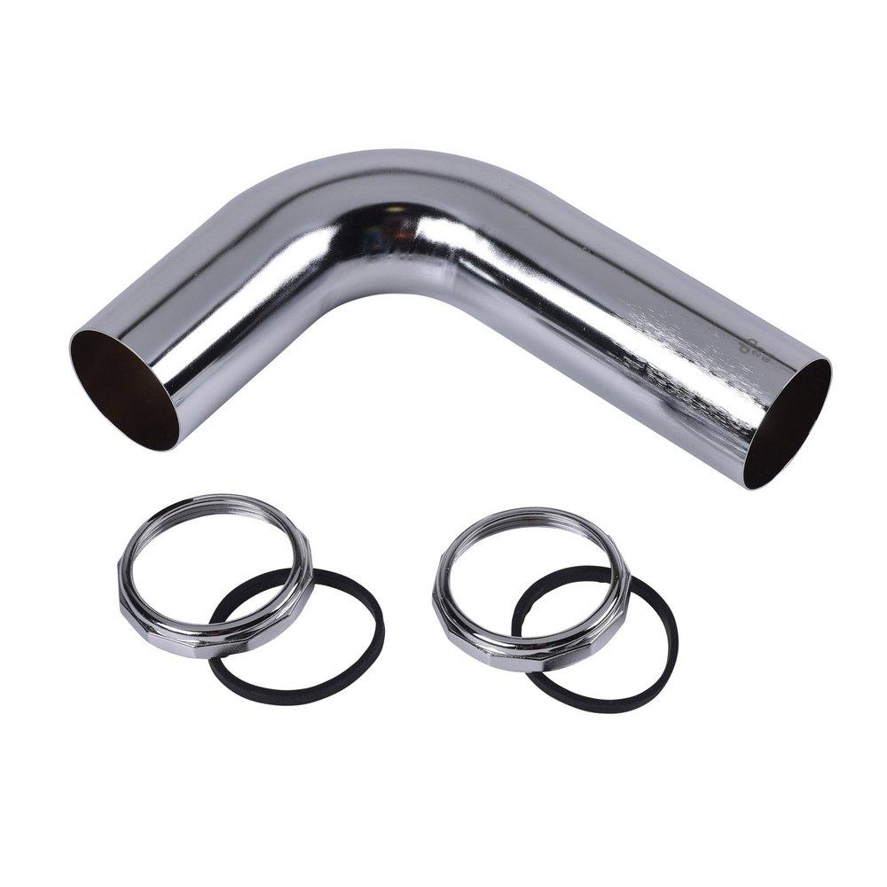 Dearborn Polished Chrome Closet Flush Elbow in Polished Chrome 