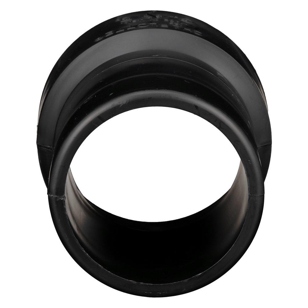 Black ABS DWV Cast Iron Hub Adapter 