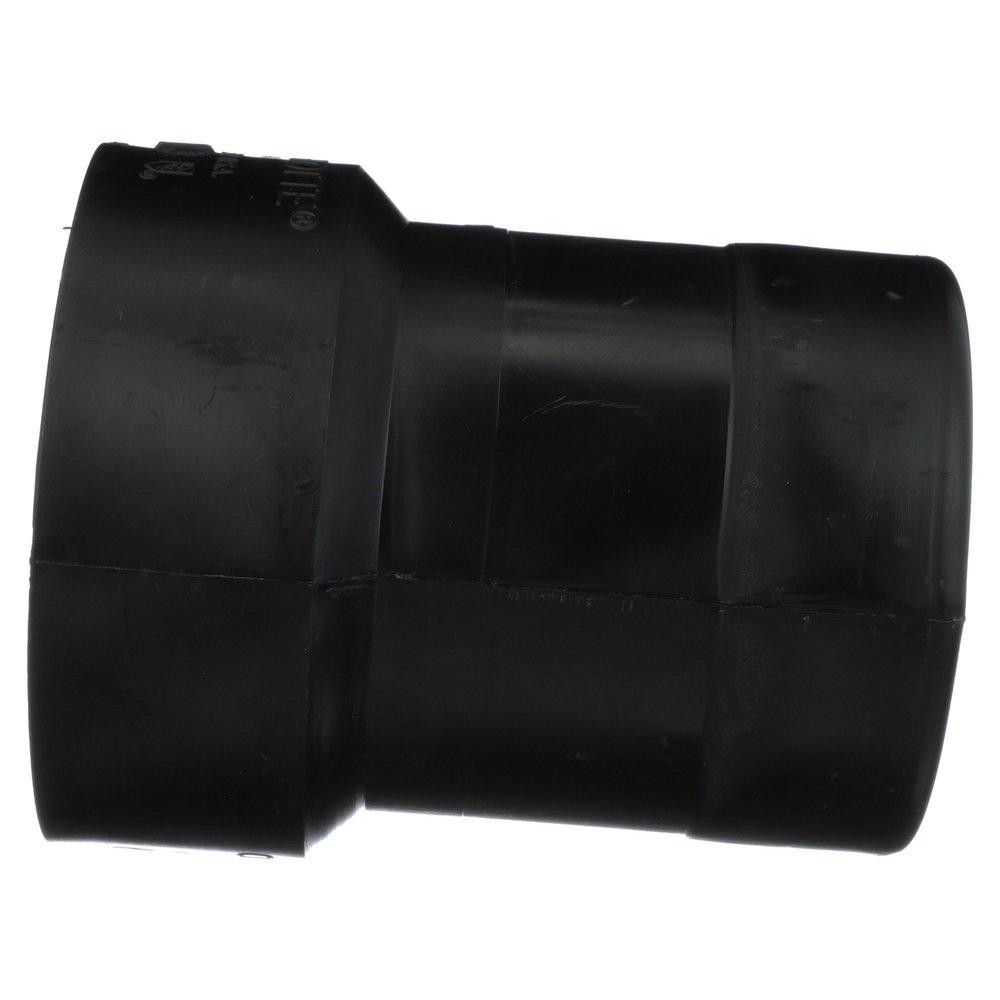 Black ABS DWV Cast Iron Hub Adapter 