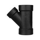 Black ABS DWV Wye 