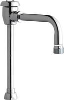 Chicago Faucets Polished Chrome 6 in. Brass Spout with Atmospheric Vacuum Breaker 