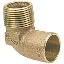 Sweat x MNPT 90 Degree Cast Bronze Elbow 