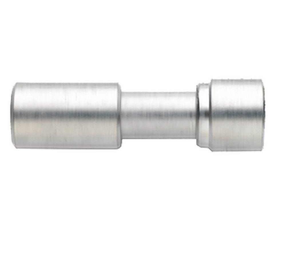 Highfield Silver Valve Lock with End Cap in Silver 