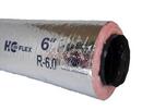 14 in. x 25 ft. Silver R6 Flexible Air Duct - Bagged 