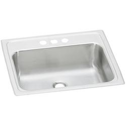 19 x 17 in. Rectangular Drop-in Bathroom Sink in Brushed Satin