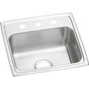 Elkay Lustrous Satin 19 x 18 in. Stainless Steel Single Bowl Drop-in Kitchen Sink in Lustrous Satin 