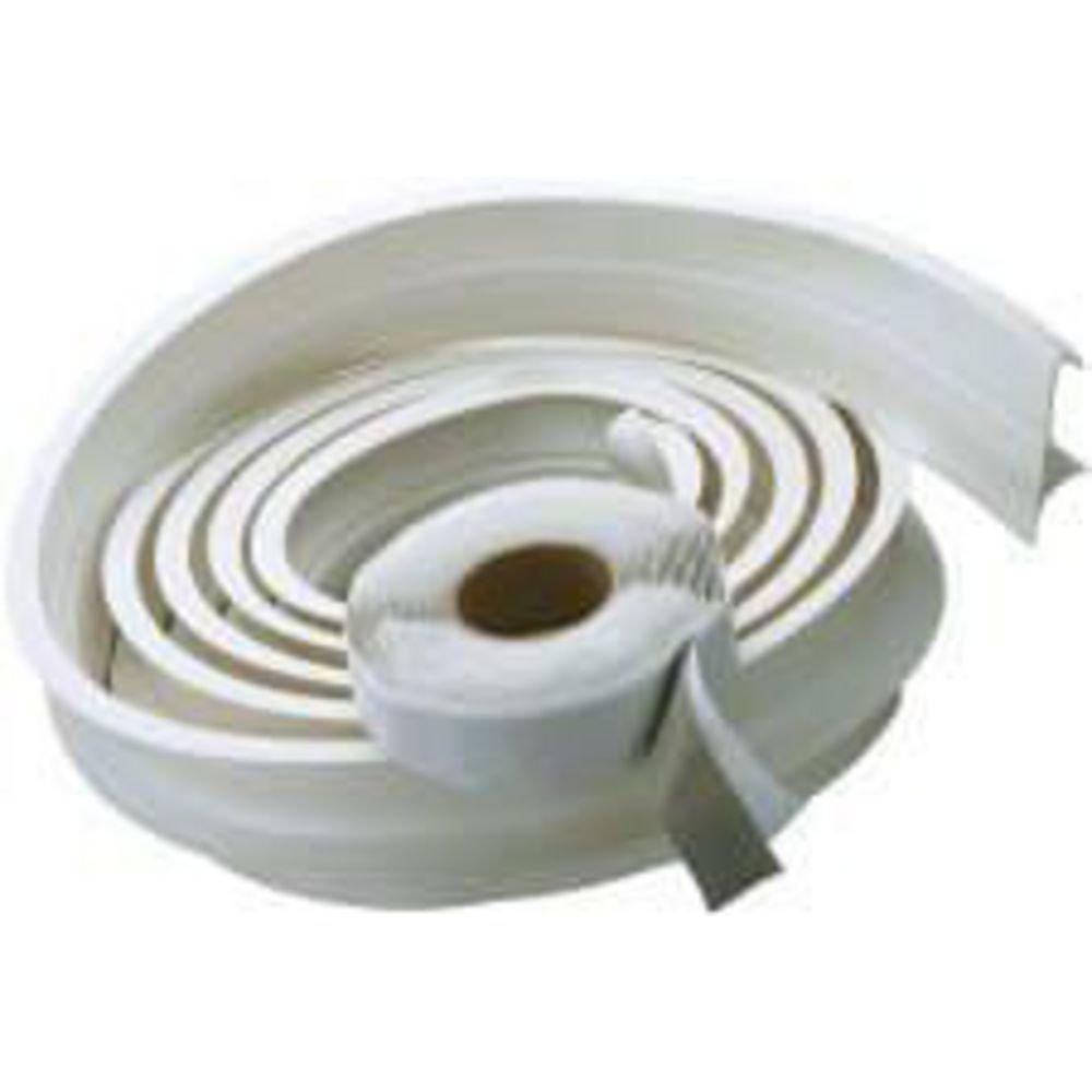 KOHLER White Vinyl Tiling In Beaded 180 in. 