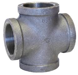 1 in. Threaded 150# Black Malleable Iron Cross