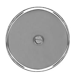 6 in. Stainless Steel Cleanout Cover