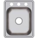 Dayton Satin 17 x 21-1/4 in. Drop-in Stainless Steel Bar Sink 