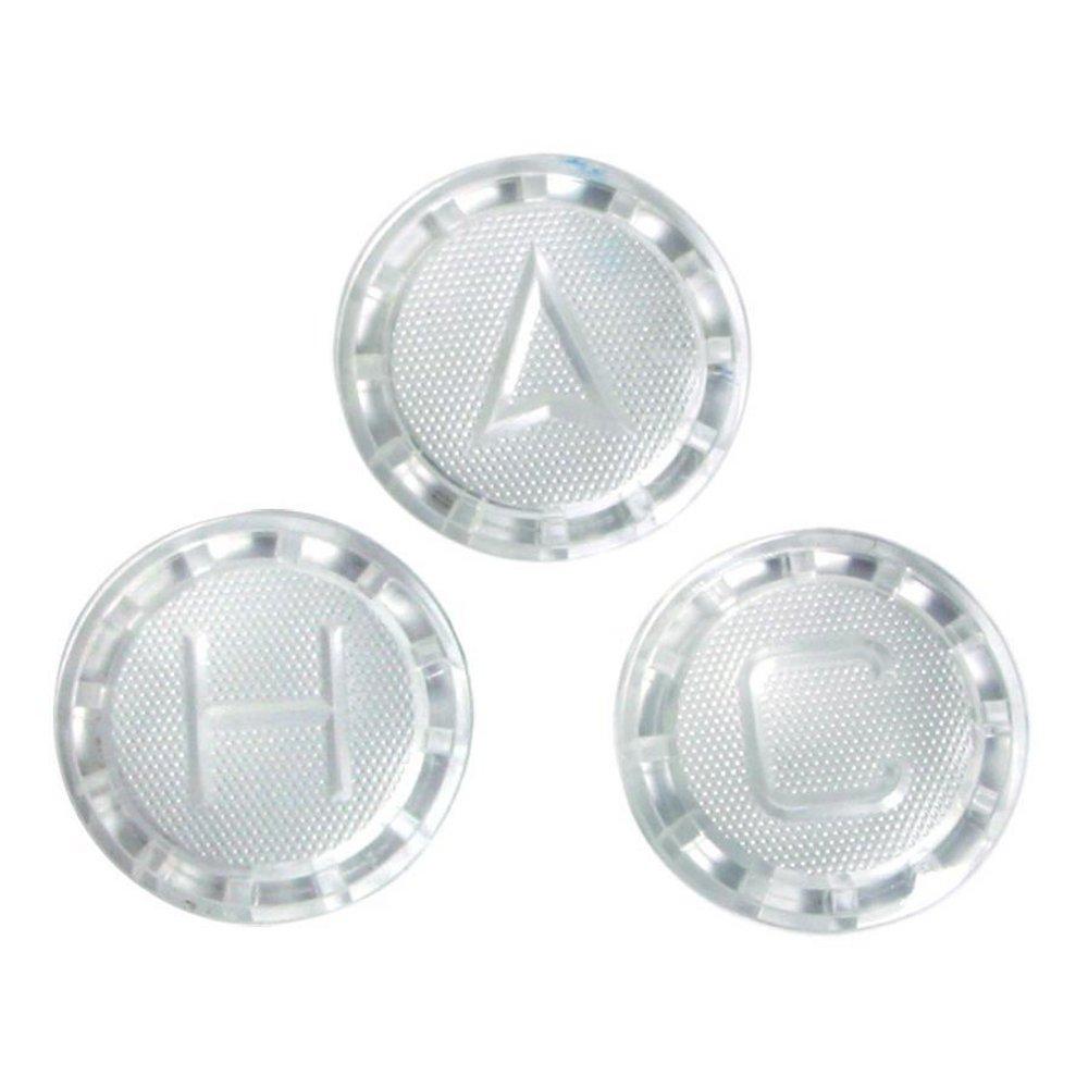 Pfister Clear 1/4 in. Plastic Button Set 