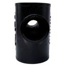 Black No-Hub Cast Iron Sanitary Cross 