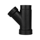 Black ABS DWV Wye 