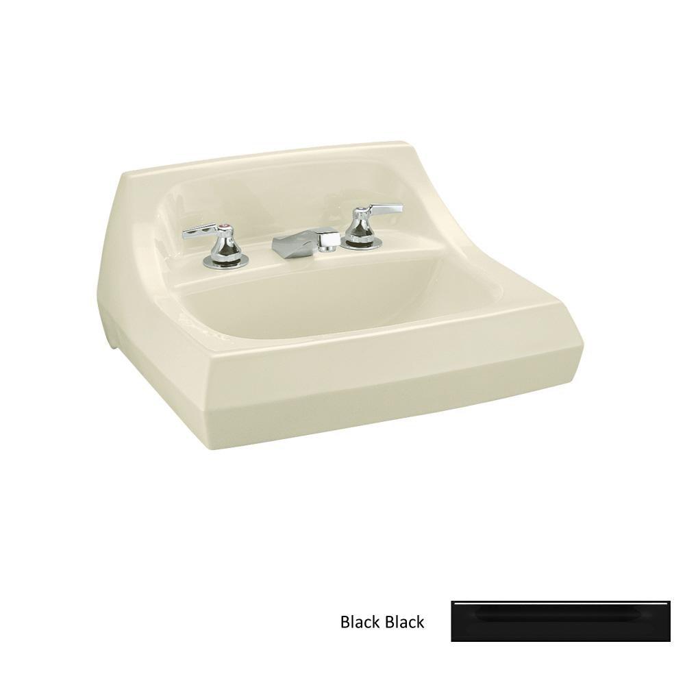 KOHLER Black Black&trade; Wall Mount Basin 