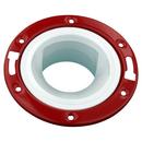 White PVC DWV Offset Adjustable Metal Ring Closet Flange 
