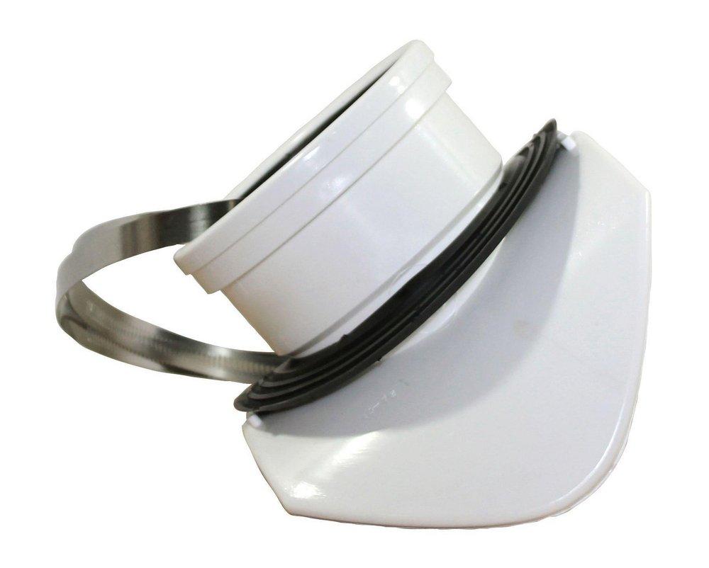 TRENCH TOUGH PLUS Gasket Reducing SDR 35 PVC Saddle Sewer Tee with Strap 