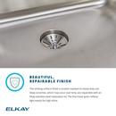 Elkay Lustrous Satin 25 x 22 in. Stainless Steel Single Bowl Drop-in Kitchen Sink in Lustrous Satin 