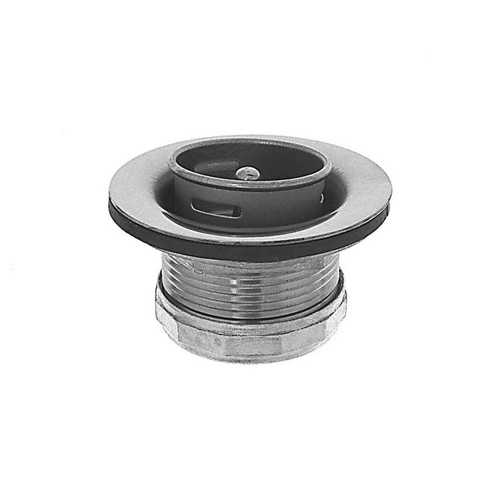 Junior Duo Stainless Steel Drain Assembly Deep Strainer Basket Bar / Prep Sink