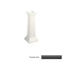 Pedestal Sink Base in Thunder&trade; Grey
