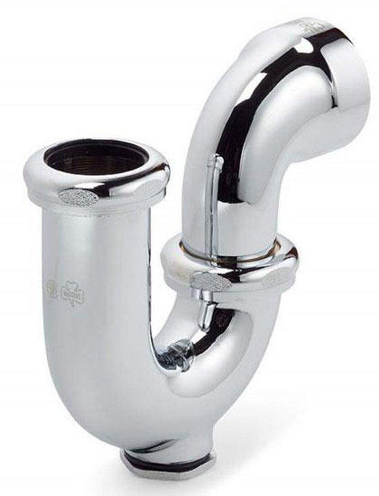 McGuire Manufacturing Chrome Cast Brass P-Trap 