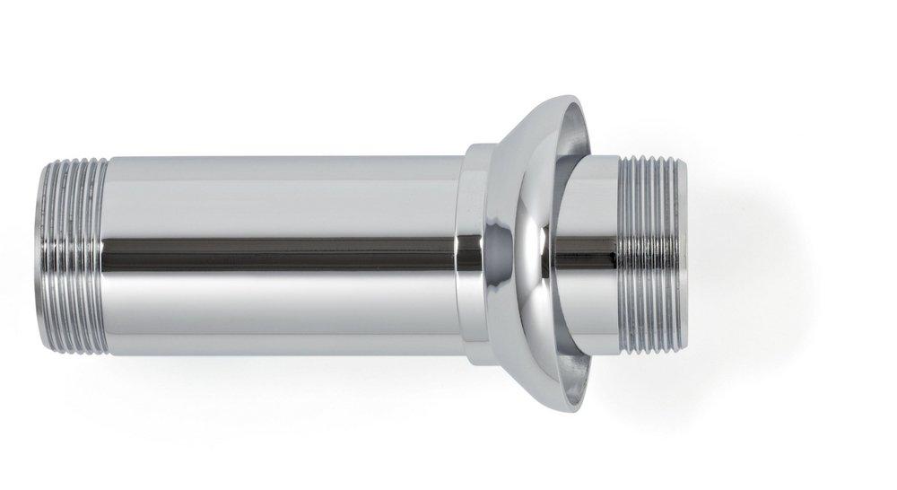 McGuire Manufacturing Chrome 1-1/2 x 6 in. Nipple & Set Screw Escutcheon 