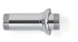 1-1/2 x 6 in. Nipple & Set Screw Escutcheon Chrome