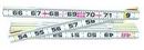 Lufkin White Wood Ruler 