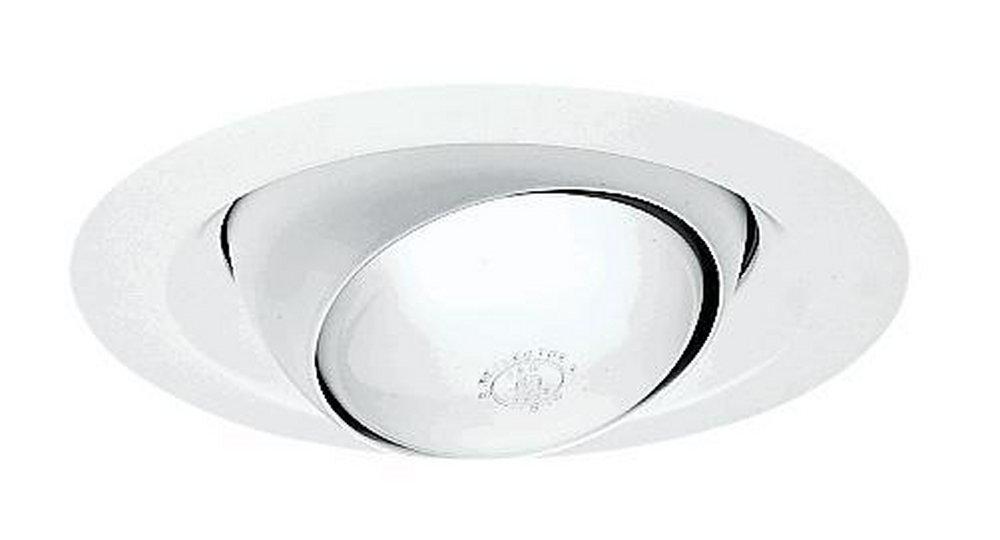 Juno Lighting White Eyeball Trim in White 