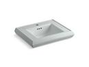 24-3/16 x 19-7/8 in. Rectangular Dual Mount Bathroom Sink in Ice&trade; Grey