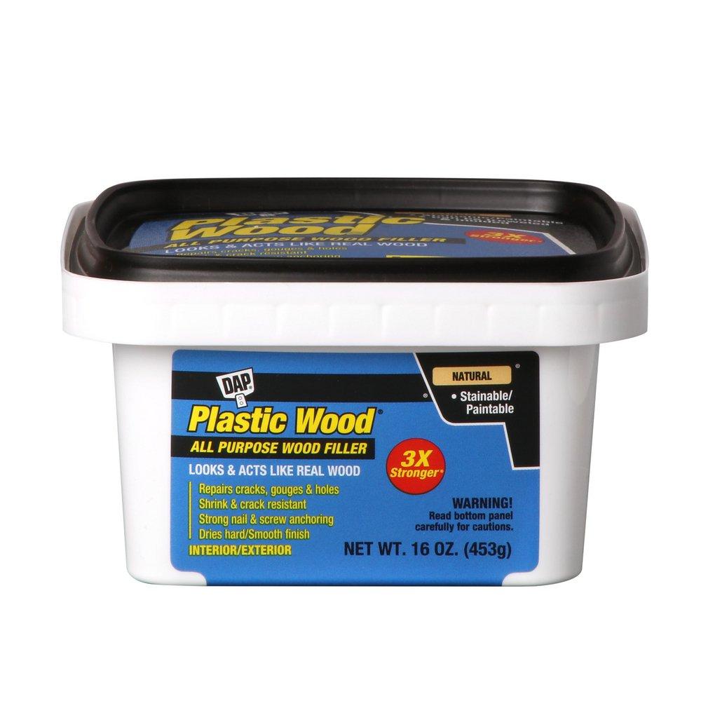 DAP Natural 16 oz. Plastic Wood Latex Wood Filler 