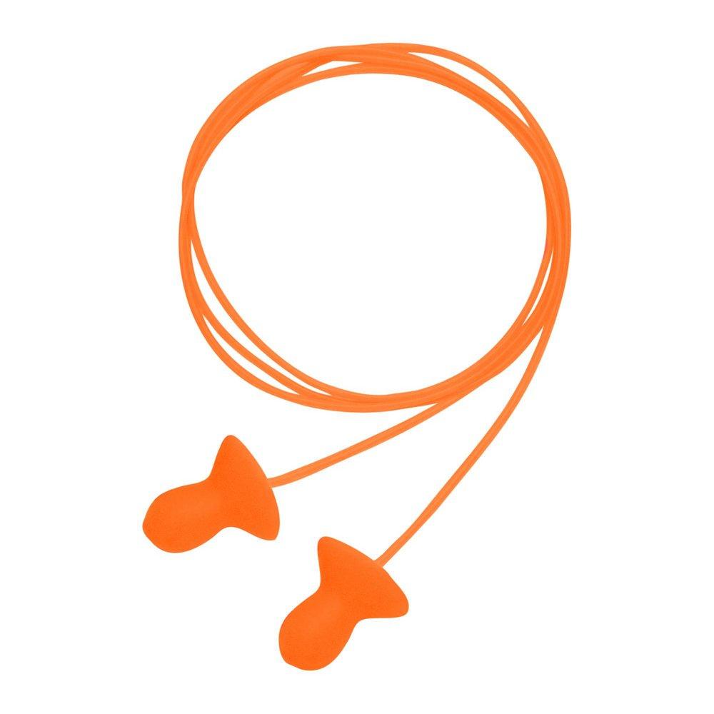 Howard Leight Orange 26 dB Corded Plastic Reusable Ear Plugs (Box of 100) 