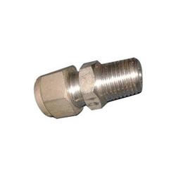 1/4 x 1/8 x 1-11/50 in. OD Tube x NPTF Steel Reducing Connector