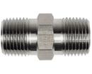 Tylok 1/4 in. Threaded Stainless Steel HEX Nipple 