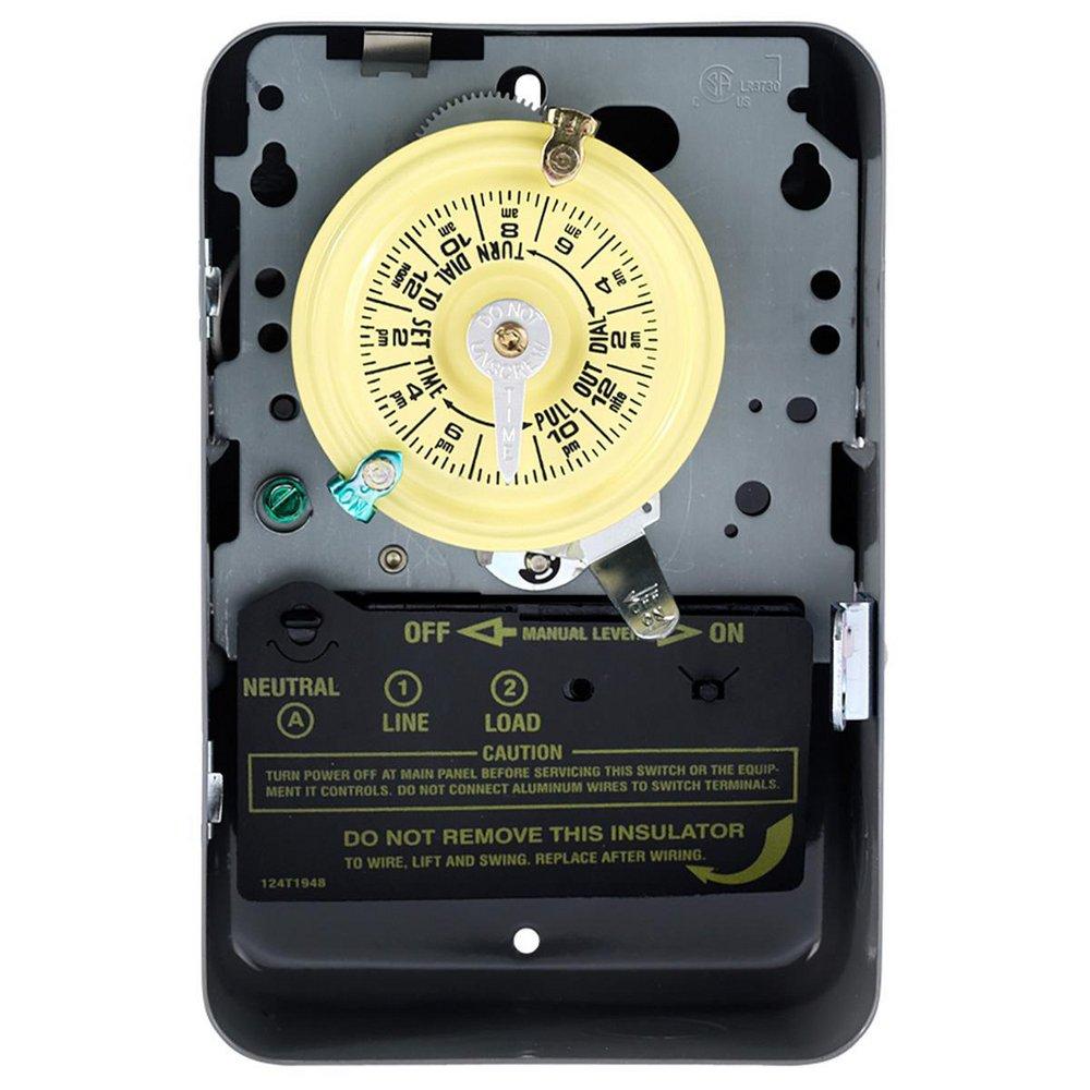Intermatic 120 V 24 Hour Single Pole Single Throw Timer 