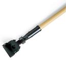 Rubbermaid Black Wood Snap-on Dust Mop Handle 