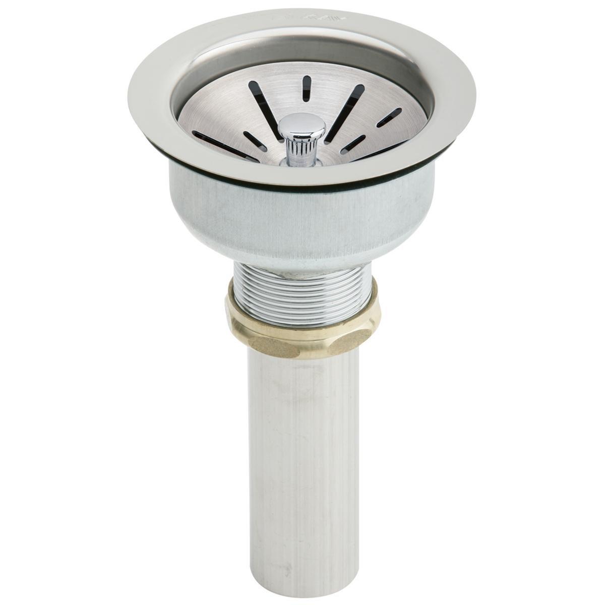 Elkay Stainless Steel 4 1/2 in. Stainless Steel Basket Strainer 