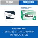 Kimtech&trade; White 8-2/5 x 4-2/5 in. Task Wiper 