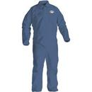 XXXL Size Zipper Front Coverall in Blue