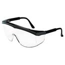 Crews Safety Glasses with Black Frame 