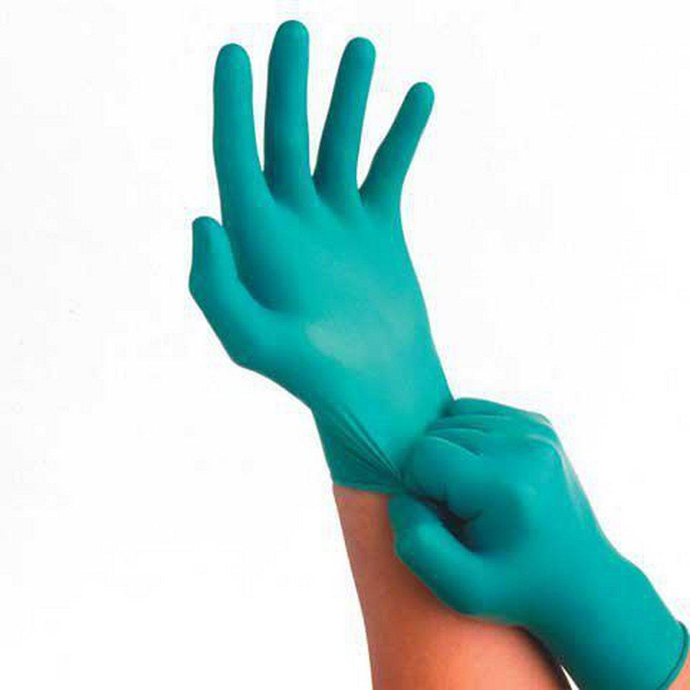 Ansell Occupational Healthcare Green 4.9 mil Rubber Agriculture and Automotive Disposable Gloves in Green 