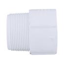 White PVC Schedule 40 Male Adapter 
