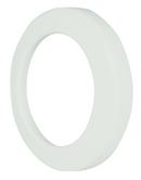 Sioux Chief White 2 in. Plastic Shallow Box Escutcheon 