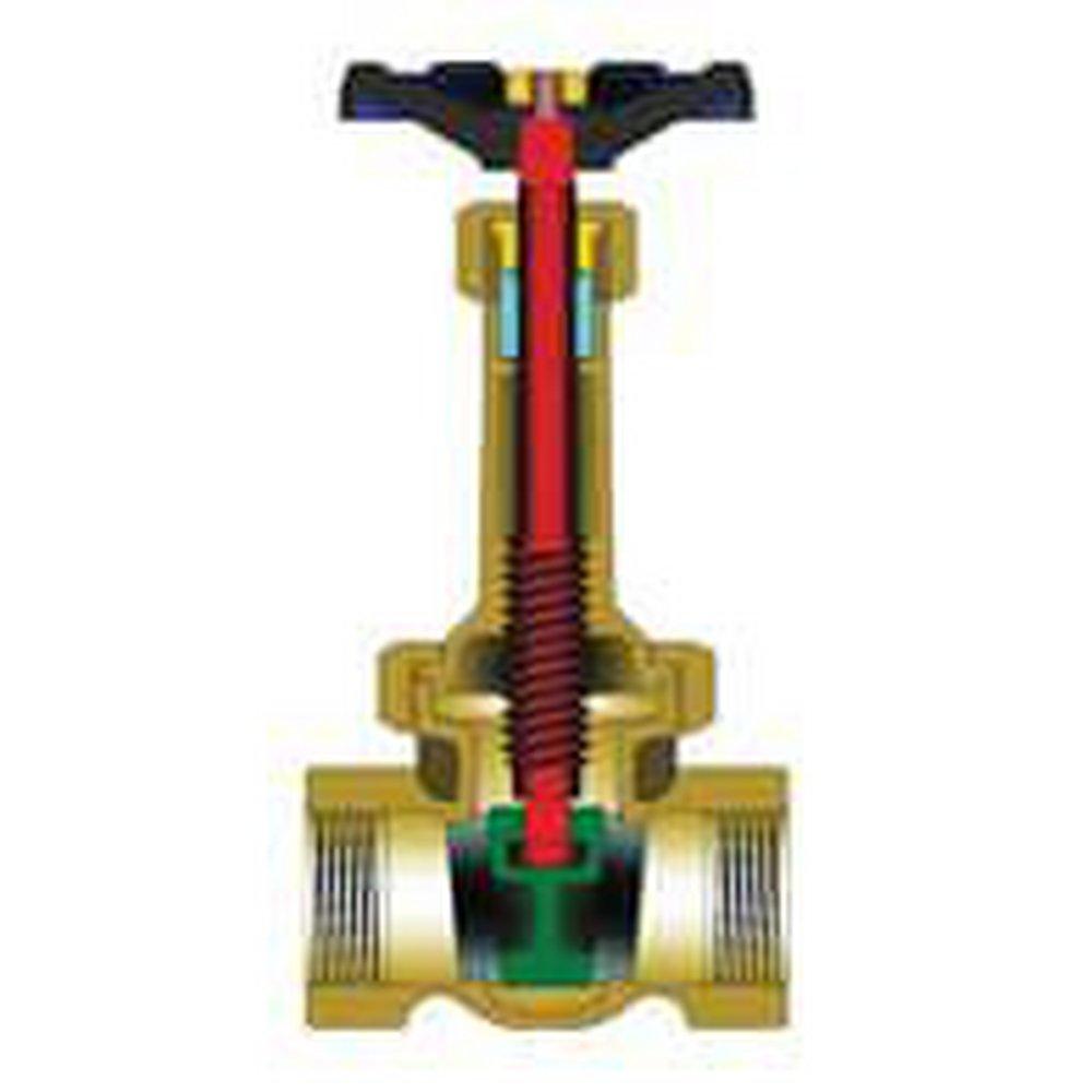 William Powell Co Bronze Standard Port Threaded Gate Valve 